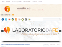 Tablet Screenshot of laboratoriodafe.net